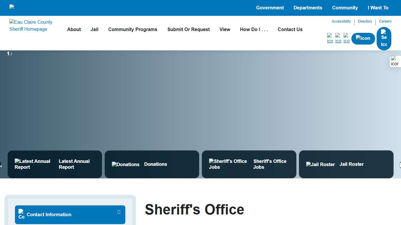 Eau Claire County Sheriff's Office Eau Claire County, WI